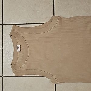 Khaki tank